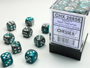 Dice - Chessex - 12mm D6 (36pc) - Gemini