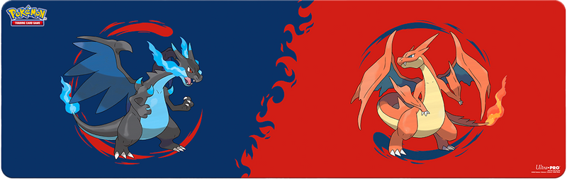 Ultra Pro - Pokemon Playmat - Mega Charizard X & Mega Charizard Y (8ft)