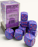Dice - Chessex - Speckled 12D6 - Purple Passion - 16MM