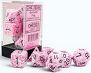Dice - Chessex -7-Die - Set Polyhedral - Pink