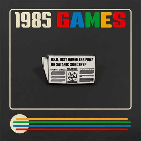 Pins - 1985 Games - Satanic Panic