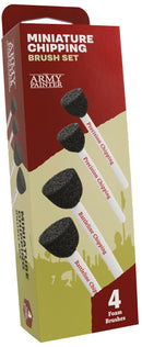 The Army Painter - Miniature Chipping Brush Set
