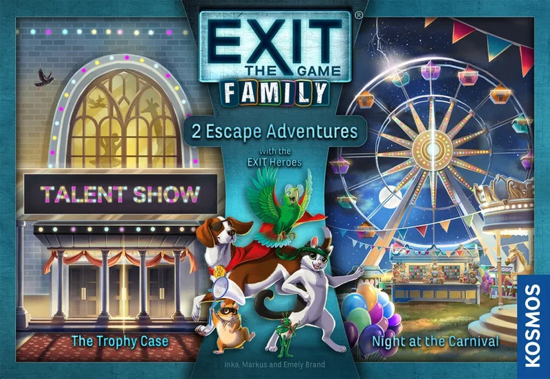 Board Games - Exit - Family - The Trophy Case, Night at the Carnival