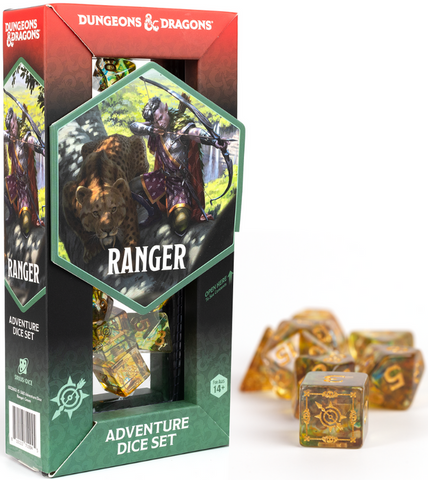 Dice - Sirius Dice - D&D Adventure - Ranger: Green/Multi