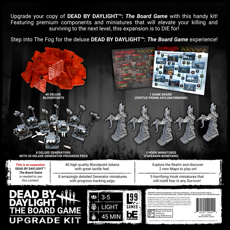 Board Games - Dead by Daylight Upgrade Kit - The Board Game Upgrade Kit