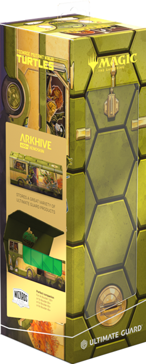 Deck Box - RKHIVE 400+ XENOSKIN MTG TEENAGE MUTANT NINJA TURTLES - TURTLES VAN