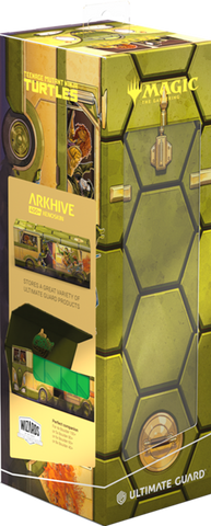 Deck Box - RKHIVE 400+ XENOSKIN MTG TEENAGE MUTANT NINJA TURTLES - TURTLES VAN