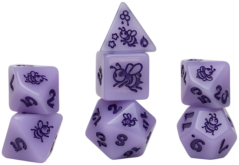 Dice - Sirus Dice - Animals Royal Nectar (7-die set)