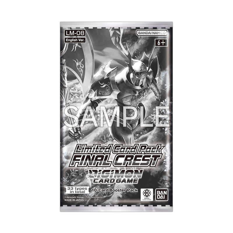 Digimon - CG LM-08 - Final Crest - Limited Card Pack (08/28/2026)