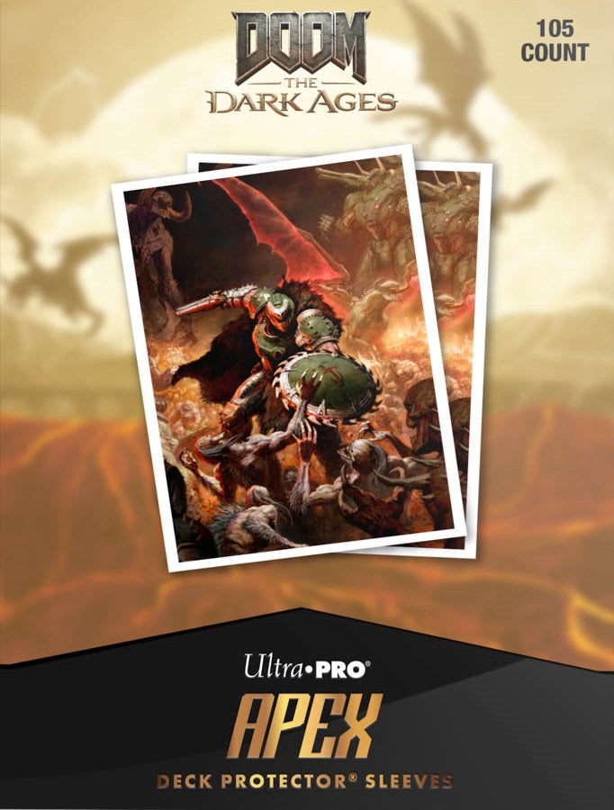 Sleeves - Ultra Pro - D-Pro Apex - Doom Bethesda 1