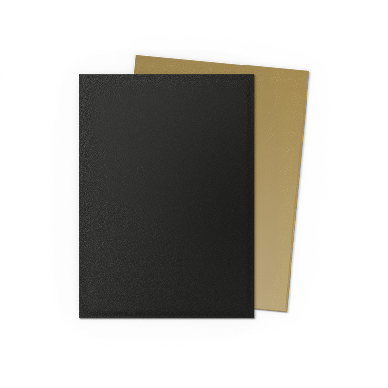 Sleeves - Dragon Shield - Matt Black and Gold