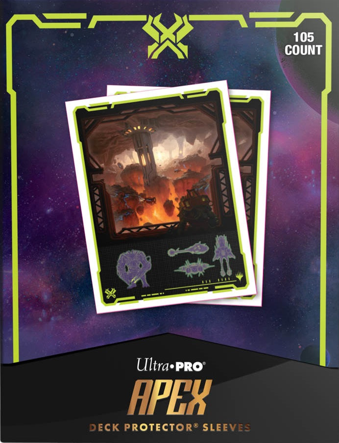 Ultra Pro - Apex Sleeves - Edge of Eternities RED