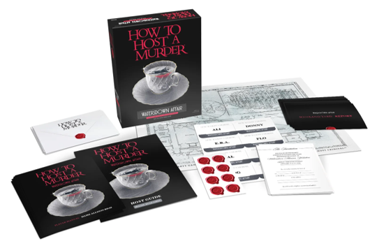 Board Game - How to host a Murder: Watersdown Afair