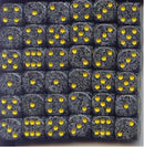 Dice - Chessex -12mm D6 (36pc) - Speckled