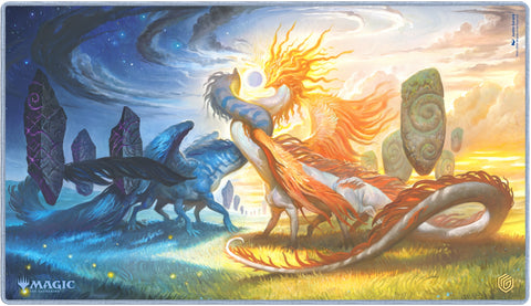 Playmat -MTGF Loewyn Eclipsed - GREEN MYTHIC (01/16/2016)
