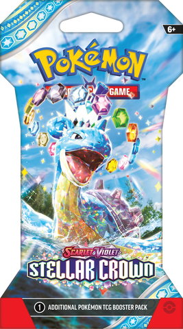 Pokemon - Stellar Crown - Sleeved Booster