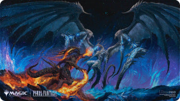 Playmat - Ultra Pro - Final Fantasy - Final Fantasy: Bahamut and Ifrit [Holo-Foil]