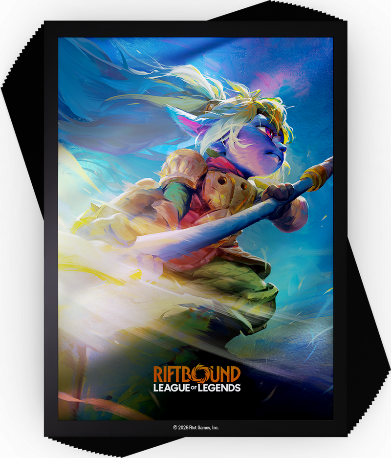 Sleeves - Riftbound - League of Legends - Unleashed Art (100 Count)