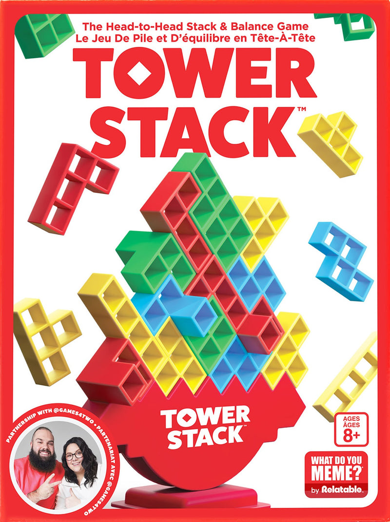 Board Game - Tower Stack (Bilingual)