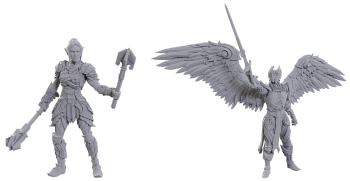 D&D -WizKids Minitures - BG Dame Aylin & Minthara