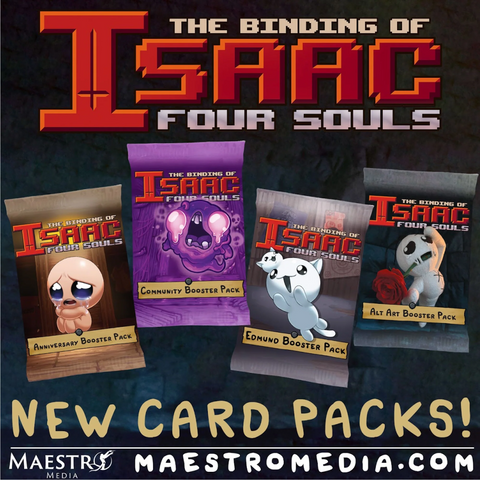 Boardgames - The Binding of Isaac - Four Soul 4ct Bundle
