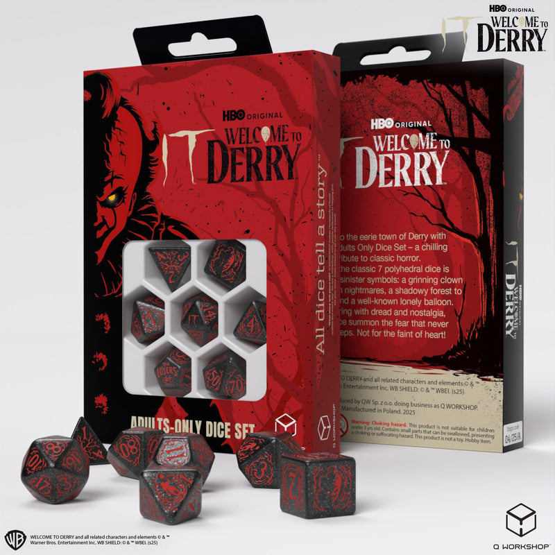 Dice - IT Welcome to Derry - Adults-Only Dice Set