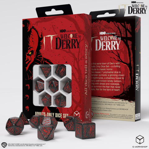 Dice - IT Welcome to Derry - Adults-Only Dice Set