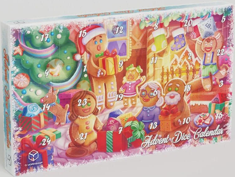 QWorkshop - Adventure Dice - GingerBread People