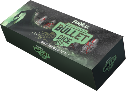 Dice - Bullet Vampire Hunter - Resin Dice Set