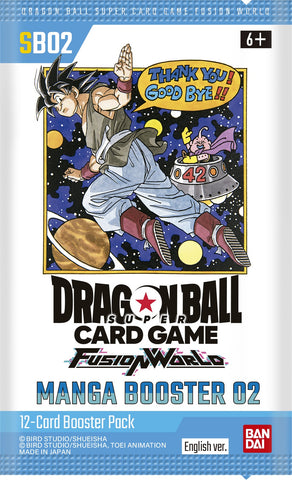 Dragon Ball Super - Fusion World - SB02 - Manga Booster Pack (11/14/2025)