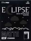Sleeves - Ultra Pro - Enhanced Eclipse Gloss - Matt Jet Black (105CT)