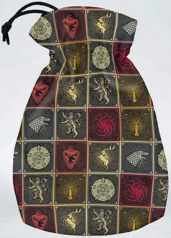 Dice Bags - Game of Thrones - Sigils Pattern