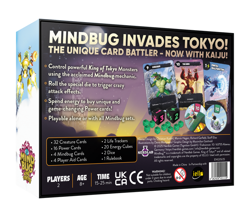 Boardgames - Mindbug - King of Tokyo