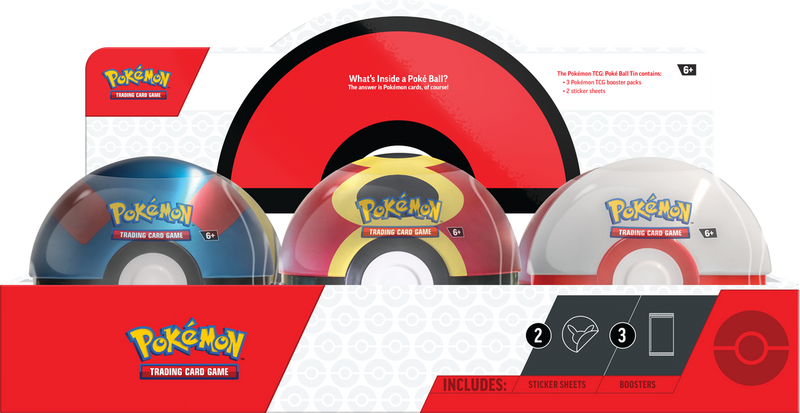 Pokemon - Pokeball - Holiday 2025 Tin (Assorted)