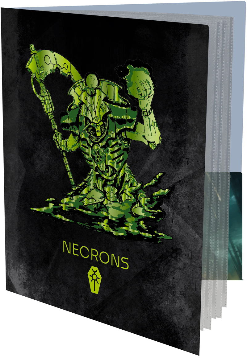 Dice Tray - Warhammer 40K - Datasheet & Index Card Folio - Necrons