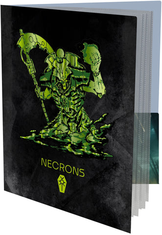 Dice Tray - Warhammer 40K - Datasheet & Index Card Folio - Necrons