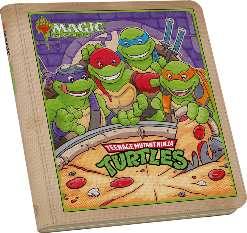 MBinder - Zipfolio - 360 Xenoskin - MTG TEENAGE MUTANT NINJA TURTLES - PIZZA BOX