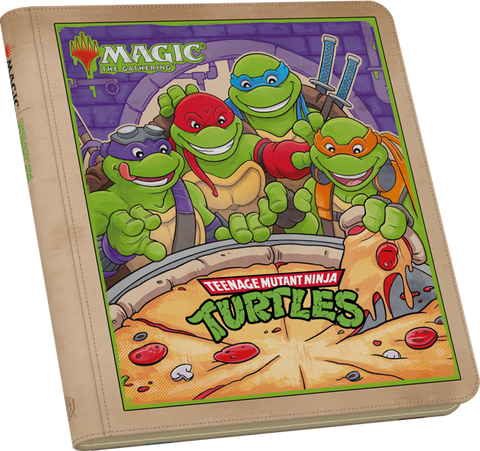 MBinder - Zipfolio - 360 Xenoskin - MTG TEENAGE MUTANT NINJA TURTLES - PIZZA BOX