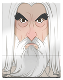 Deck Case - Squaroes - The Lord of the Rings - Saruman