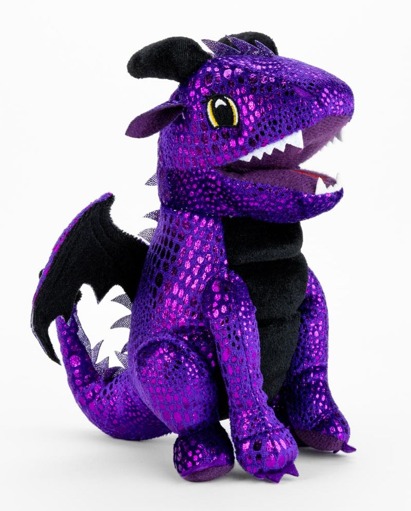 Fanroll - Plush Dice Bag - Dragon (Purple)