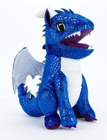 Fanroll - Plush Dice Bag - Dragon (Blue)