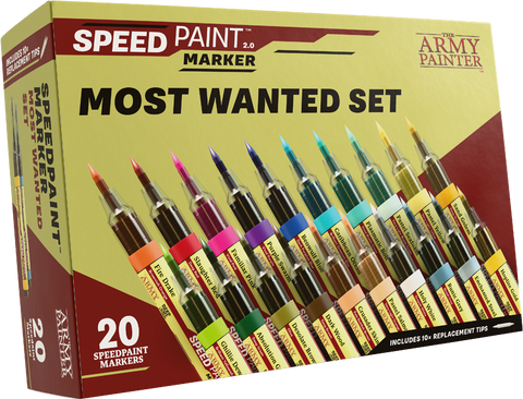 The Army Painter - Speedpaint Marker - Most Wanted Set