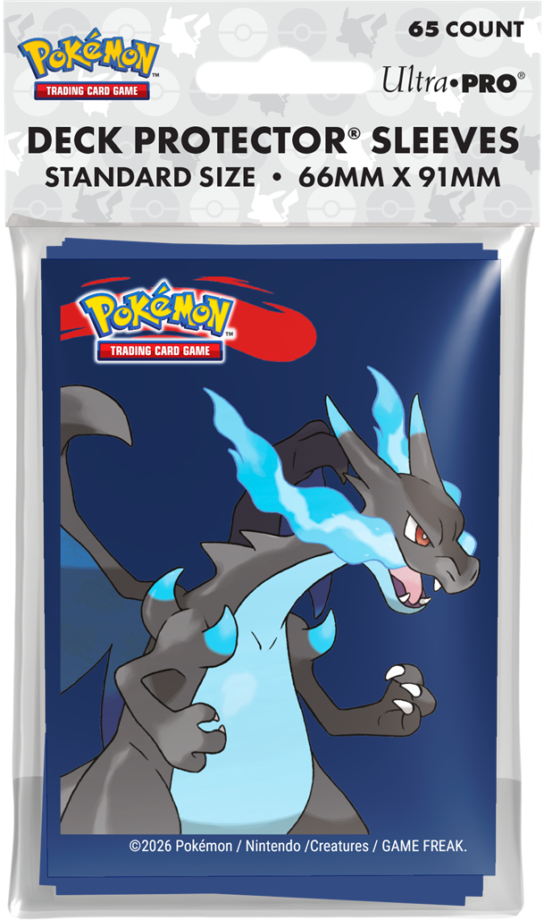 Ultra Pro - D-PRO - Pokemon - Mega Charizard X (65ct)