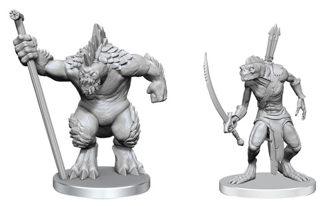 D&D - Nolzur's Marvelous Minis: Xulgath Skirmisher & Stoneliege