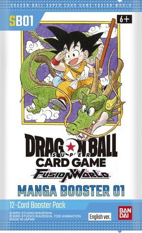 Dragon Ball Fusion World - Manga Booster 01 - Booster Pack (June 27th)