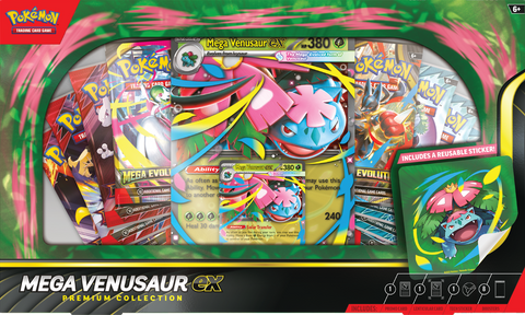 Pokemon: Mega Venusaur EX Premium Collection (12/05/2025)