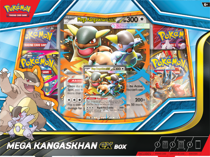 Pokemon:  Mega Kangaskhan EX (12/05/2025)