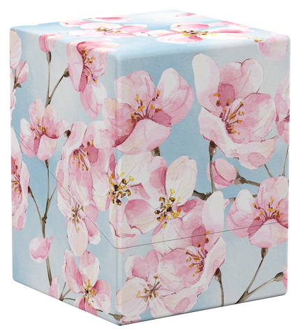 Deck Box - UG - Boulder Deck Case - Floral Places - Cherry Blossom (100+ CT)