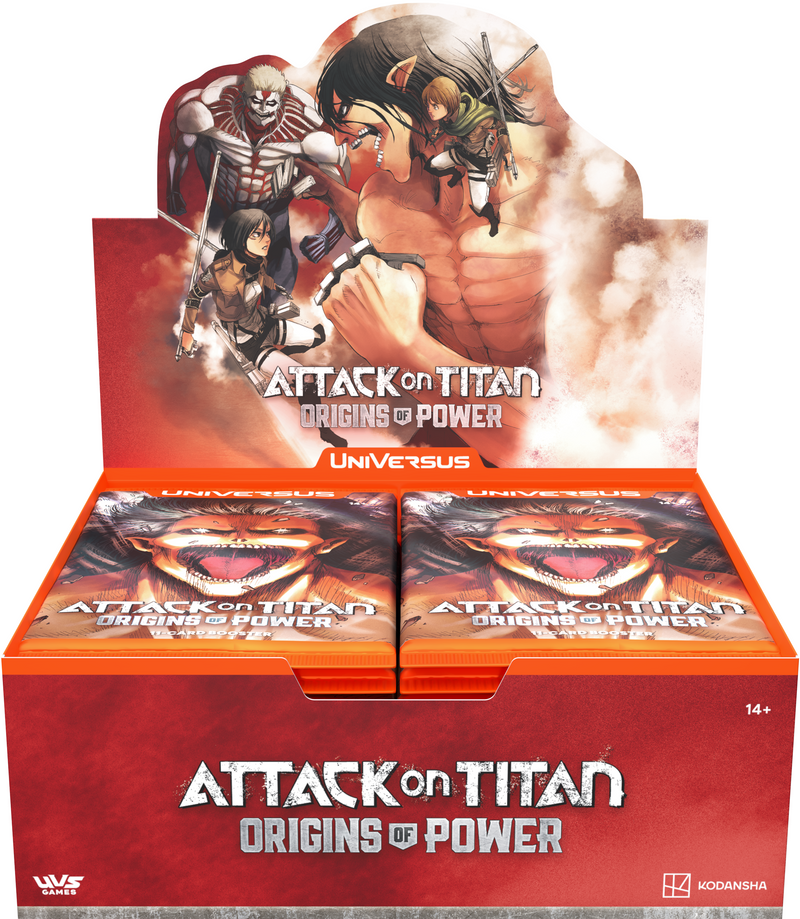 ATTACK ON TITAN ORIGINS OF POWER BOOSTER BOX