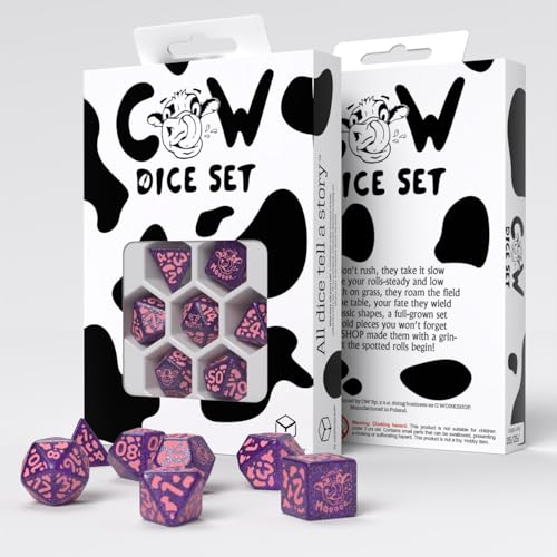 Dice - Cow Dice Set - Ramoona